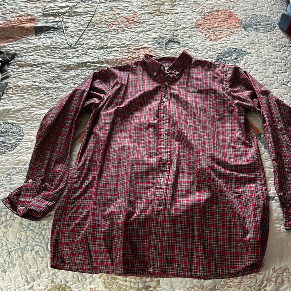 Vineyard vines plaid big boys